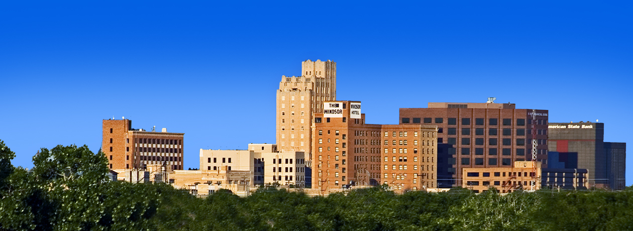 Abilene Downtown Skyline